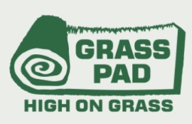 Grass Pad logo. 