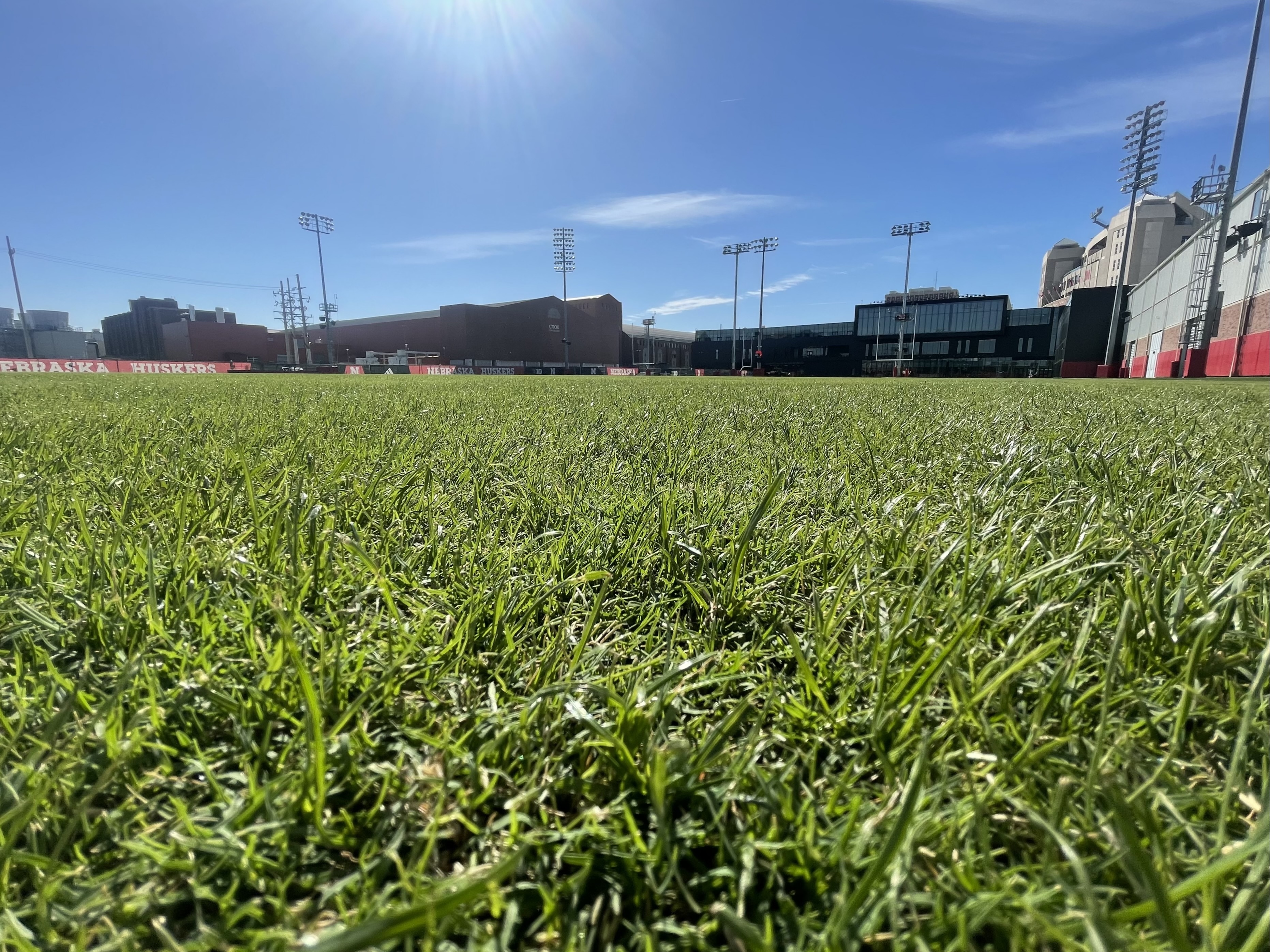 Husker Football Practice Field