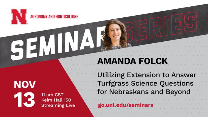 Amanda Folck Seminar for November 13 