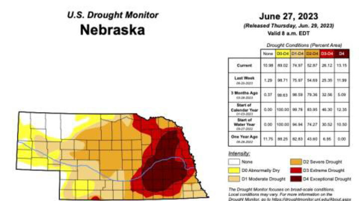 2023 Drought Map