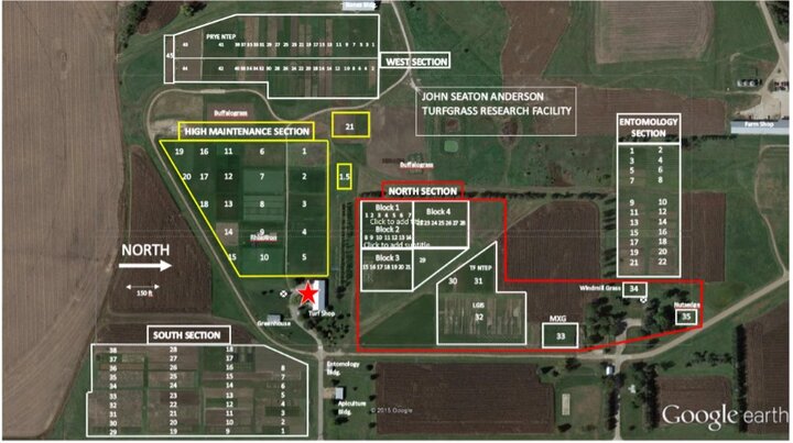 John Seaton Anderson (JSA) Turfgrass and Ornamental Research Facility