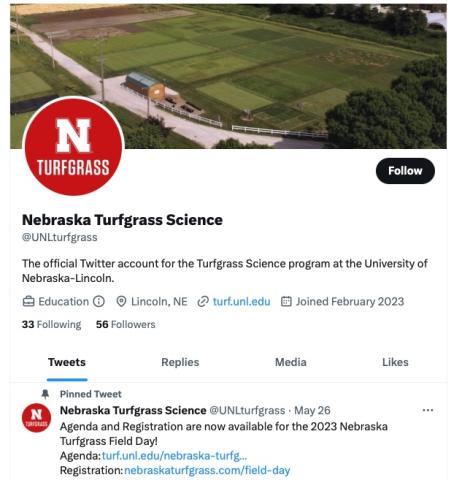 UNL turfgrass twitter profile picture 